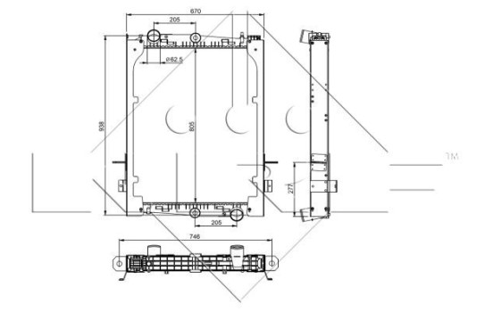 Radiator, engine cooling, Image 5