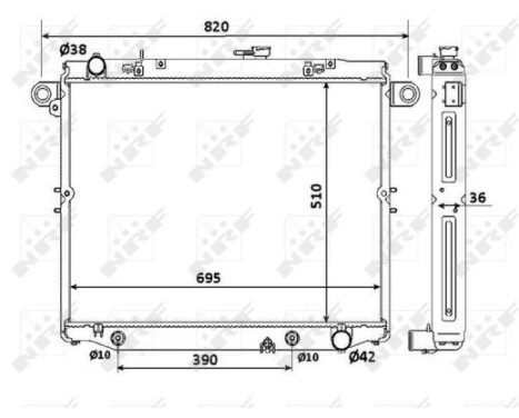 Radiator, engine cooling, Image 2
