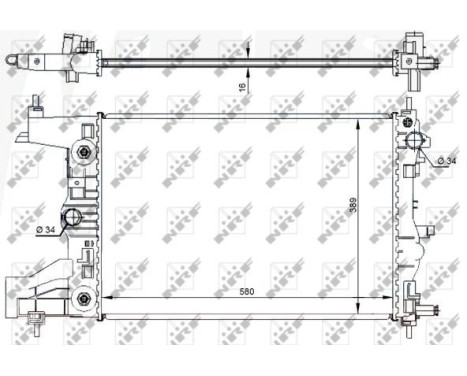 Radiator, engine cooling, Image 4