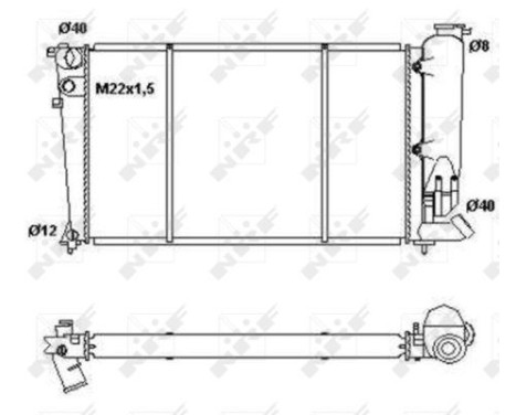 Radiator, engine cooling, Image 4