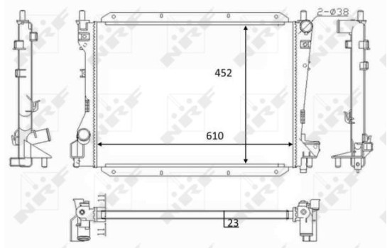Radiator, engine cooling, Image 2