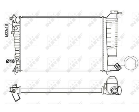 Radiator, engine cooling, Image 2