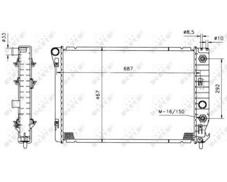 Radiator, engine cooling, Image 3