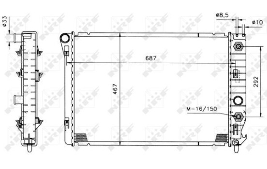 Radiator, engine cooling, Image 3