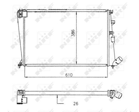 Radiator, engine cooling, Image 2