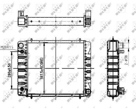Radiator, engine cooling, Image 4