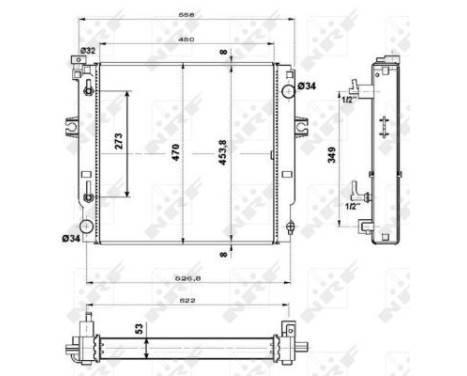 Radiator, engine cooling, Image 3