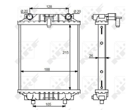 Radiator, engine cooling, Image 2