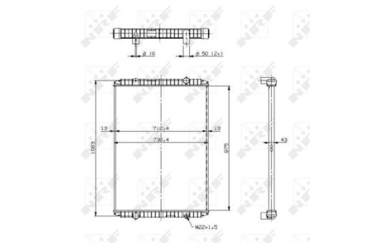 Radiator, engine cooling, Image 5