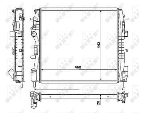 Radiator, engine cooling, Image 2