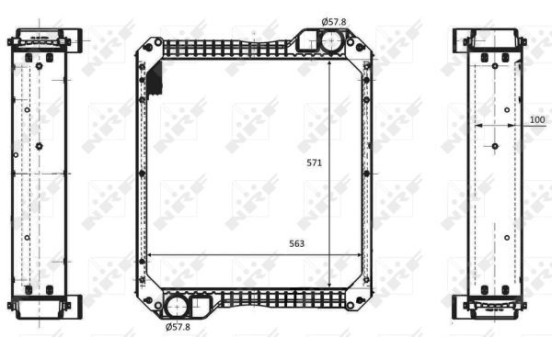 Radiator, engine cooling, Image 4