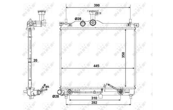 Radiator, engine cooling, Image 3