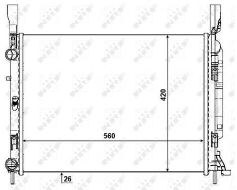 Radiator, engine cooling, Image 2