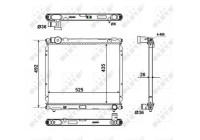 Radiator, engine cooling