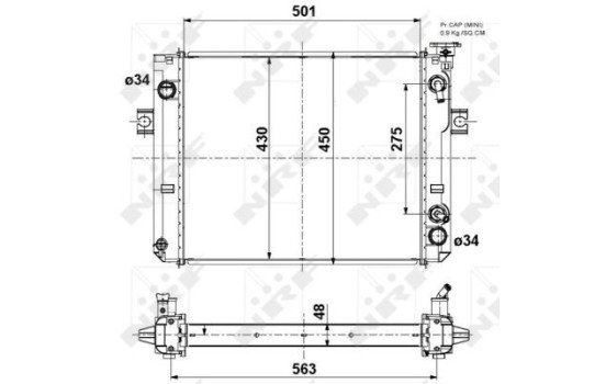 Radiator, engine cooling, Image 4