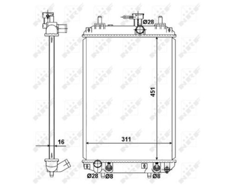 Radiator, engine cooling, Image 4