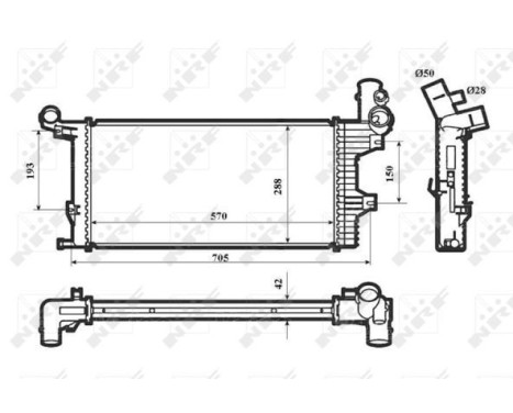 Radiator, engine cooling, Image 2