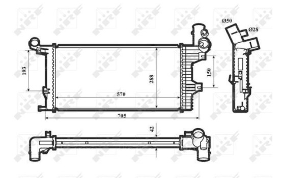 Radiator, engine cooling, Image 2