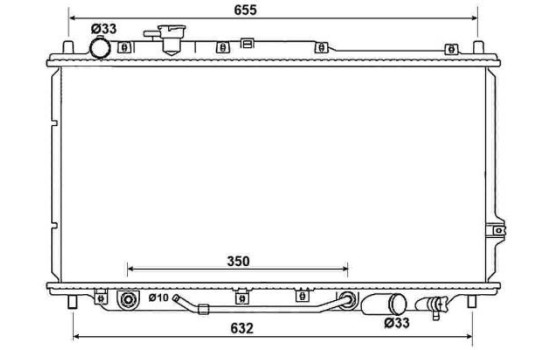 Radiator, engine cooling, Image 2