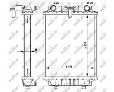 Radiator, engine cooling, Image 4
