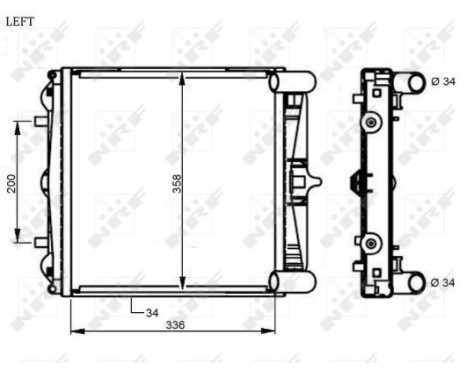 Radiator, engine cooling, Image 2