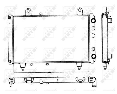 Radiator, engine cooling, Image 2
