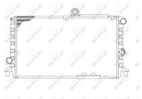 Radiator, engine cooling