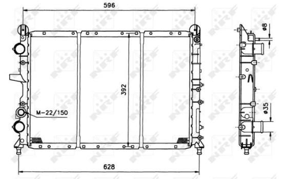 Radiator, engine cooling, Image 2