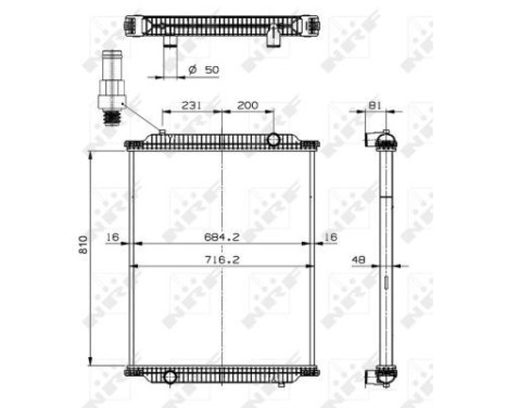 Radiator, engine cooling, Image 5