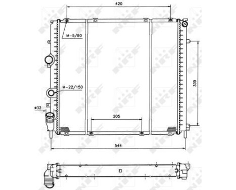 Radiator, engine cooling, Image 4