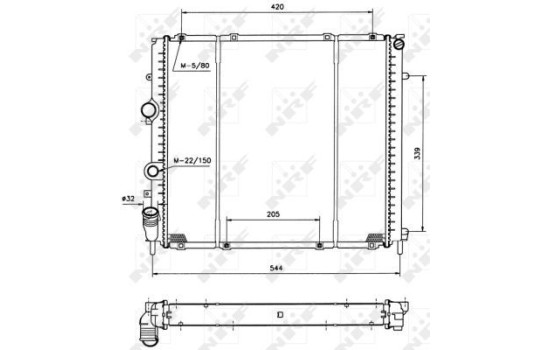 Radiator, engine cooling, Image 3