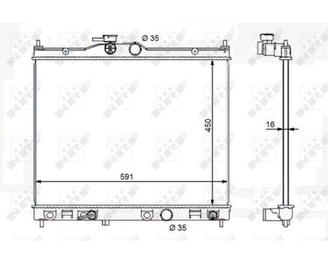 Radiator, engine cooling, Image 5