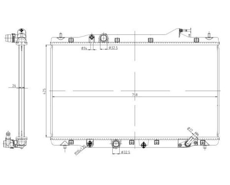 Radiator, engine cooling, Image 2