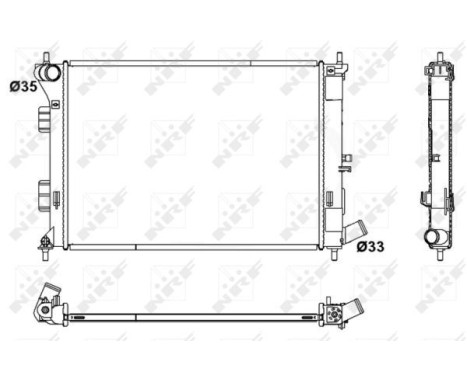 Radiator, engine cooling, Image 2