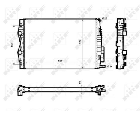 Radiator, engine cooling, Image 3