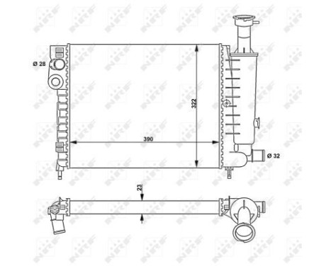 Radiator, engine cooling, Image 5