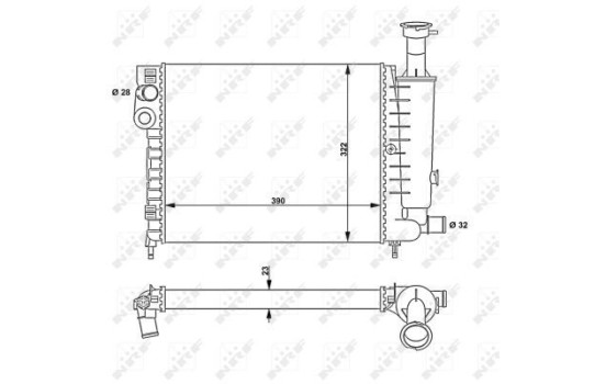 Radiator, engine cooling, Image 5