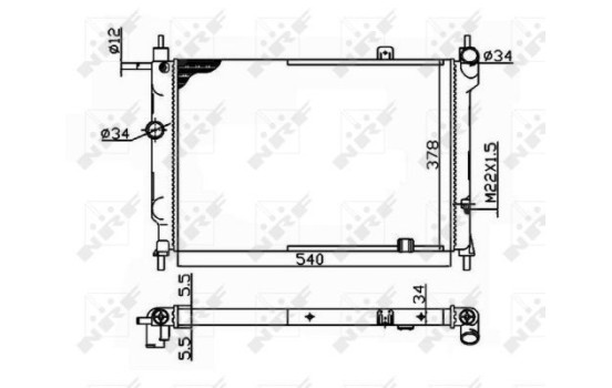 Radiator, engine cooling, Image 3