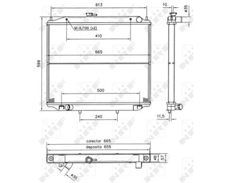 Radiator, engine cooling, Image 5