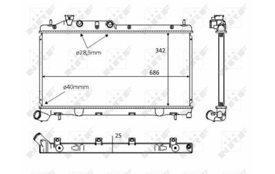 Radiator, engine cooling, Image 5