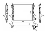 Radiator, engine cooling