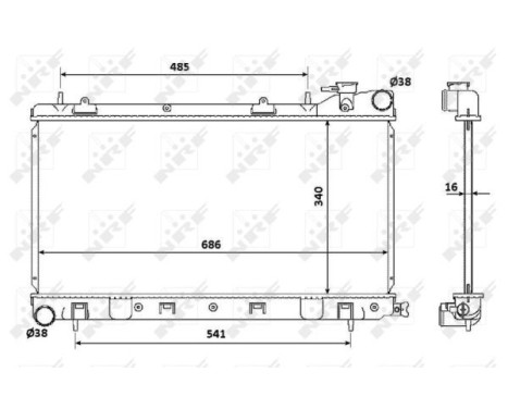 Radiator, engine cooling, Image 5