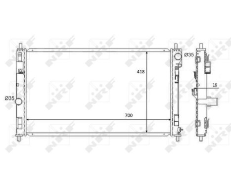 Radiator, engine cooling, Image 5