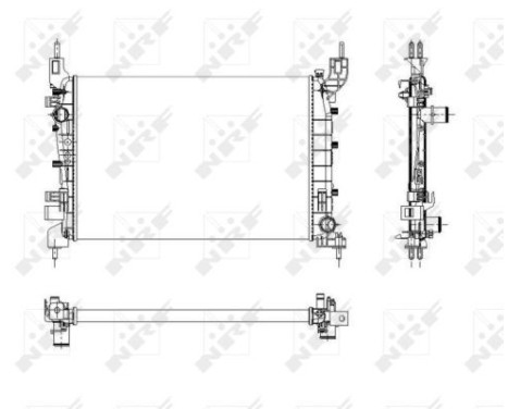 Radiator, engine cooling, Image 5