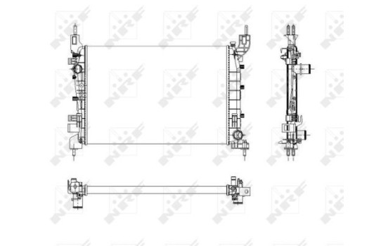 Radiator, engine cooling, Image 5