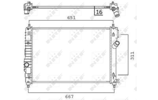 Radiator, engine cooling, Image 5