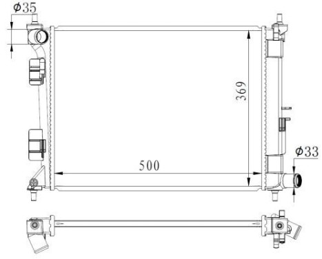 Radiator, engine cooling, Image 5