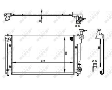 Radiator, engine cooling, Image 5