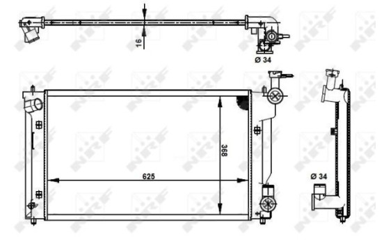 Radiator, engine cooling, Image 5