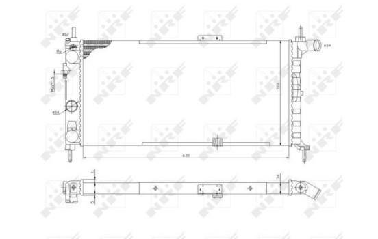 Radiator, engine cooling, Image 5